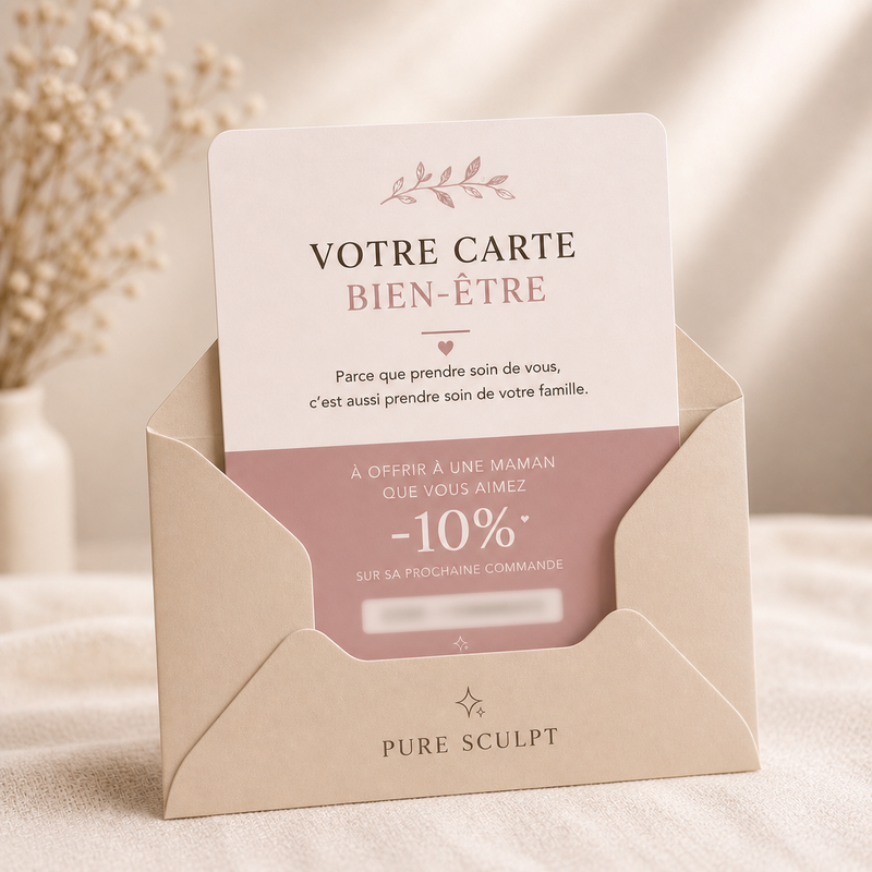 💌 Carte bien-être Pure Sculpt