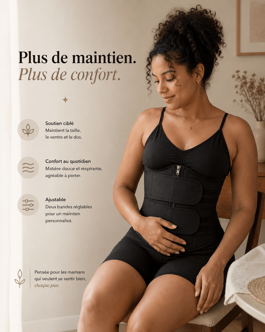 Gaine Post-Partum Pure Sculpt – Maintien doux & confort au quotidien - Pure Sculpt