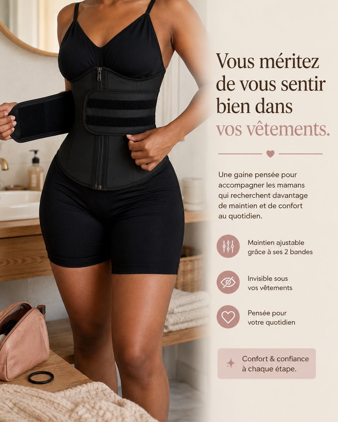 Gaine Post-Partum Pure Sculpt – Maintien doux & confort au quotidien - Pure Sculpt