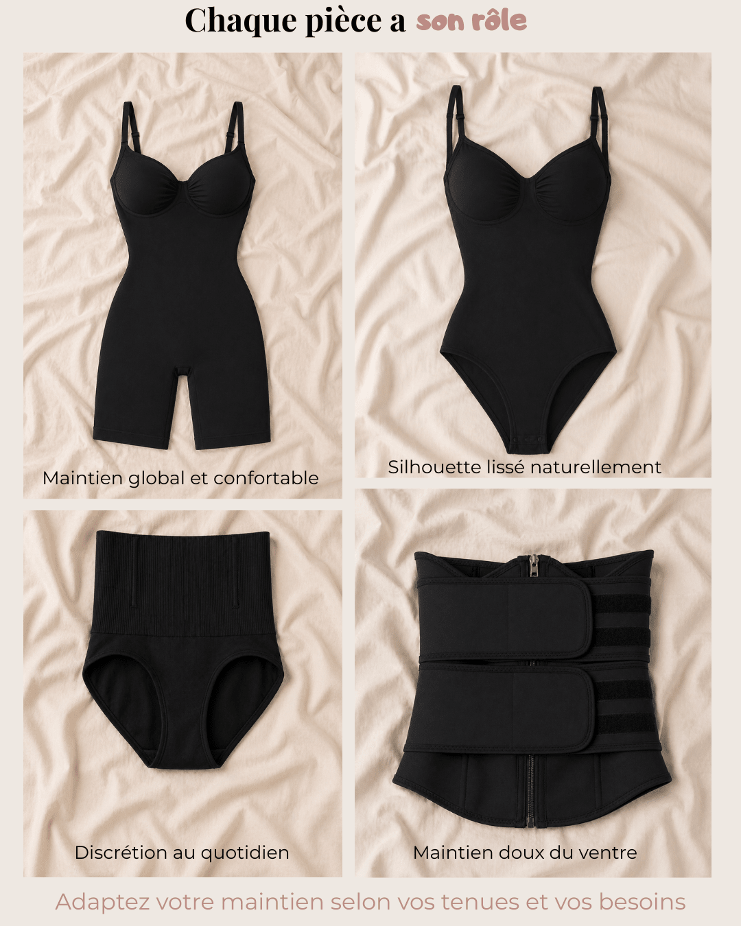 Pack Renaissance – La solution complète de maintien post - partum - Pure Sculpt