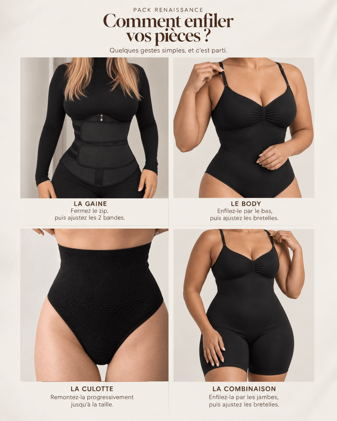 Pack Renaissance – La routine complète post-partum - Pure Sculpt